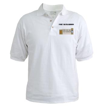 FRichardson - A01 - 04 - Fort Richardson with Text - Golf Shirt