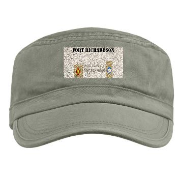 FRichardson - A01 - 01 - Fort Richardson with Text - Military Cap