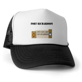 FRichardson - A01 - 02 - Fort Richardson with Text - Trucker Hat