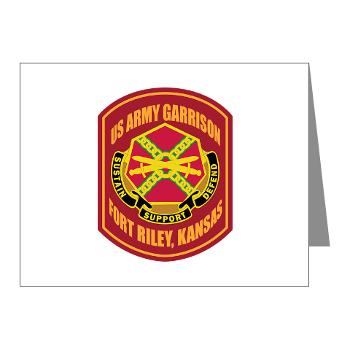 FRiley - M01 - 02 - Fort Riley - Note Cards (Pk of 20)