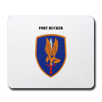 FRucker - M01 - 03 - FortRucker with Text - Mousepad