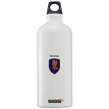 FRucker - M01 - 03 - FortRucker with Text - Sigg Water Bottle 1.0L