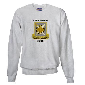 FSC - A01 - 03 - DUI - Finance School Cadre with Text Sweatshirt - Click Image to Close