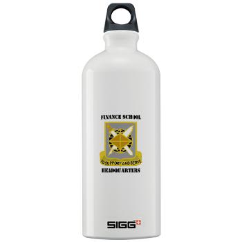 FSH - M01 - 03 - DUI - Finance School Headquarters with Text - Sigg Water Battle 1.0L - Click Image to Close