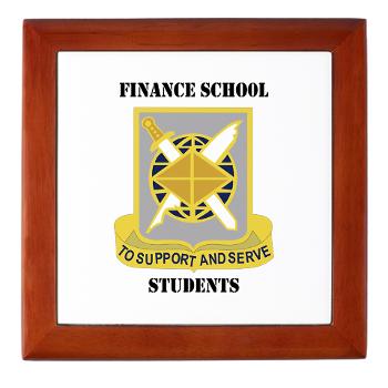 FSS - M01 - 03 - DUI - Finance School Students with Text - Keepsake Box
