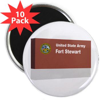 FStewart - M01 - 01 - Fort Stewart - 2.25" Magnet (10 pack)