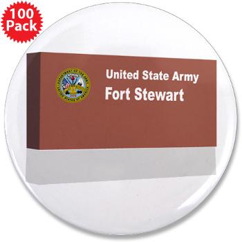 FStewart - M01 - 01 - Fort Stewart - 3.5" Button (100 pack) - Click Image to Close