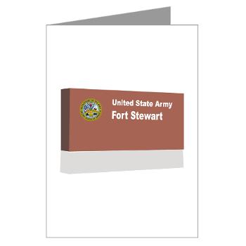 FStewart - M01 - 02 - Fort Stewart - Greeting Cards (Pk of 10) - Click Image to Close