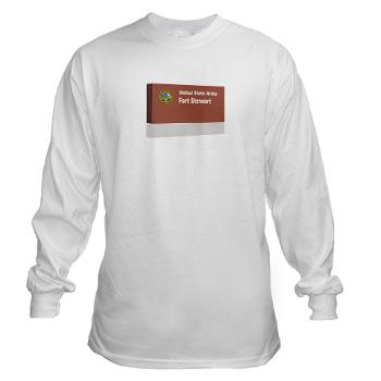 FStewart - A01 - 03 - Fort Stewart - Long Sleeve T-Shirt