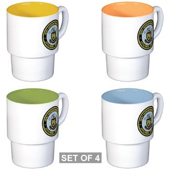 FStory - M01 - 03 - Fort Story - Stackable Mug Set (4 mugs)