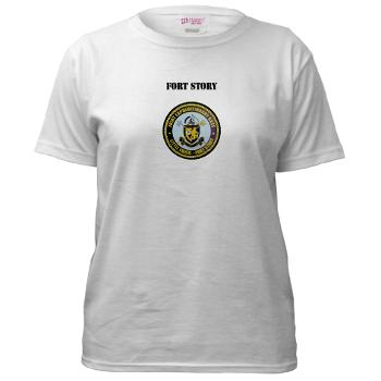 FStory - A01 - 04 - Fort Story with Text - Women's T-Shirt
