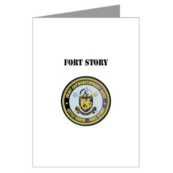 FStory - M01 - 02 - Fort Story with Text - Greeting Cards (Pk of 20)