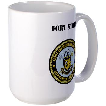 FStory - M01 - 03 - Fort Story with Text - Large Mug