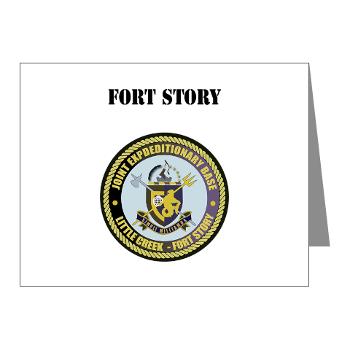 FStory - M01 - 02 - Fort Story with Text - Note Cards (Pk of 20)