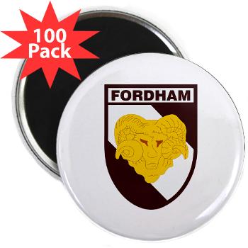FU - M01 - 01 - SSI - ROTC - Fordham University - 2.25" Magnet (100 pack) - Click Image to Close