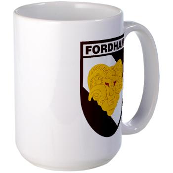FU - M01 - 03 - SSI - ROTC - Fordham University - Large Mug