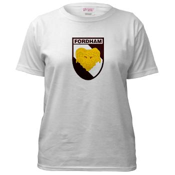 FU - A01 - 04 - SSI - ROTC - Fordham University - Women's T-Shirt