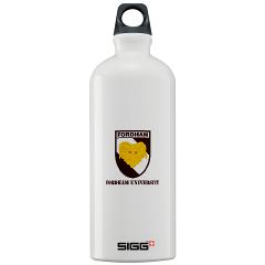 FU - M01 - 03 - SSI - ROTC - Fordham University with Text - Sigg Water Bottle 1.0L