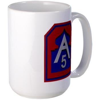 FUSA - M01 - 03 - Fifth United States Army - Large Mug