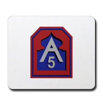 FUSA - M01 - 03 - Fifth United States Army - Mousepad - Click Image to Close