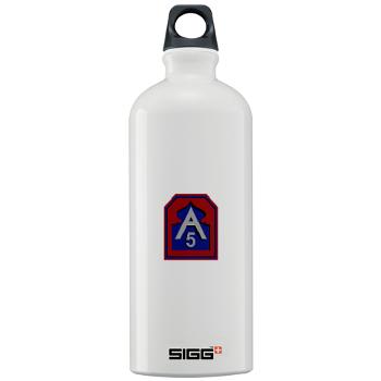 FUSA - M01 - 03 - Fifth United States Army - Sigg Water Bottle 1.0L - Click Image to Close