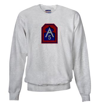 FUSA - A01 - 03 - Fifth United States Army - Sweatshirt - Click Image to Close