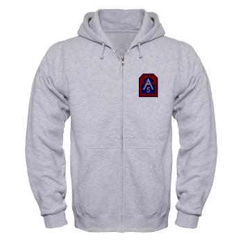 FUSA - A01 - 03 - Fifth United States Army - Zip Hoodie - Click Image to Close