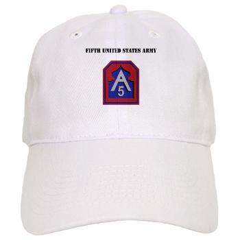 FUSA - A01 - 01 - Fifth United States Army with Text - Cap - Click Image to Close