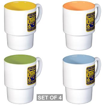 FVSU - M01 - 03 - Fort Valley State University - Stackable Mug Set (4 mugs)