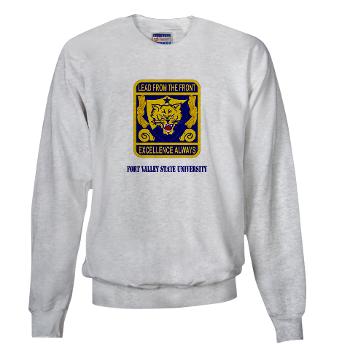 FVSU - A01 - 03 - Fort Valley State University with Text - Sweatshirt - Click Image to Close