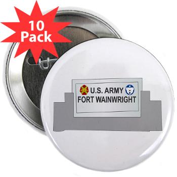 FWainwright - M01 - 01 - Fort Wainwright - 2.25" Button (10 pack)