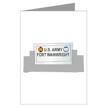 FWainwright - M01 - 02 - Fort Wainwright - Greeting Cards (Pk of 10) - Click Image to Close