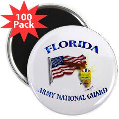 FloridaARNG - M01 - 01 - DUI - FLORIDA Army National Guard - 2.25" Magnet (100 pack)