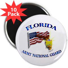 FloridaARNG - M01 - 01 - DUI - FLORIDA Army National Guard - 2.25" Magnet (10 pack)