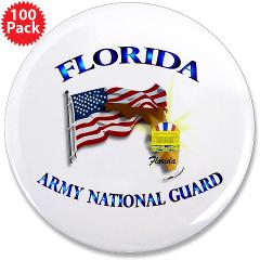 FloridaARNG - M01 - 01 - DUI - FLORIDA Army National Guard - 3.5" Button (100 pack)