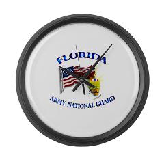 FloridaARNG - M01 - 03 - DUI - FLORIDA Army National Guard - Large Wall Clock