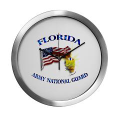 FloridaARNG - M01 - 03 - DUI - FLORIDA Army National Guard - Modern Wall Clock - Click Image to Close