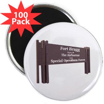 FortBragg - M01 - 01 - Fort Bragg - 2.25" Magnet (100 pack)