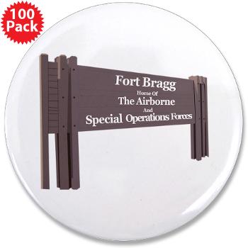 FortBragg - M01 - 01 - Fort Bragg - 3.5" Button (100 pack)