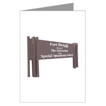 FortBragg - M01 - 02 - Fort Bragg - Greeting Cards (Pk of 10)