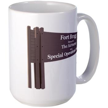FortBragg - M01 - 03 - Fort Bragg - Large Mug