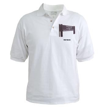 FortBragg - A01 - 04 - Fort Bragg with Text - Golf Shirt