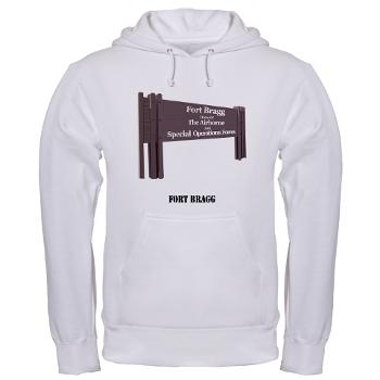 FortBragg - A01 - 03 - Fort Bragg with Text - Hooded Sweatshirt