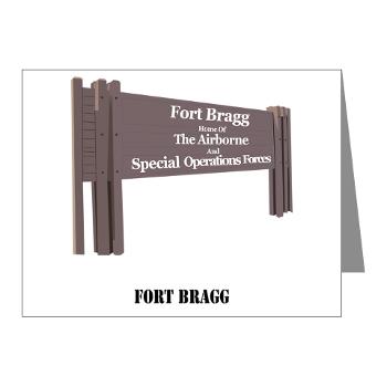 FortBragg - M01 - 02 - Fort Bragg with Text - Note Cards (Pk of 20)