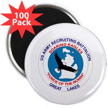 GLRB - M01 - 01 - DUI - Great lakes Recruiting Bn - 2.25 Magnet (100 pack)