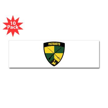 GMU - M01 - 01 - SSI - ROTC - George Mason University - Sticker (Bumper 10 pk) - Click Image to Close