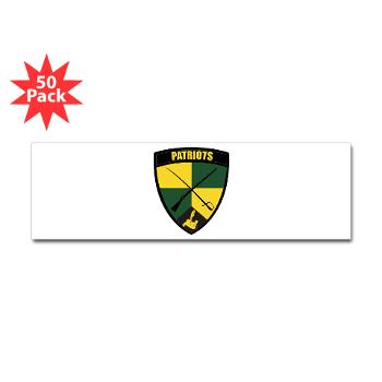 GMU - M01 - 01 - SSI - ROTC - George Mason University - Sticker (Bumper 50 pk)