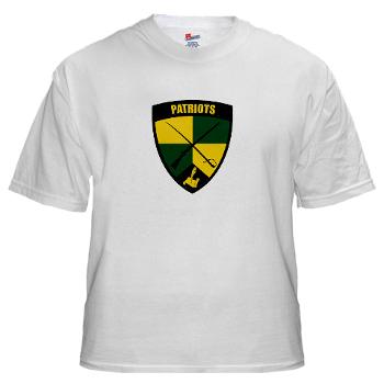 GMU - A01 - 04 - SSI - ROTC - George Mason University - White T-Shirt - Click Image to Close