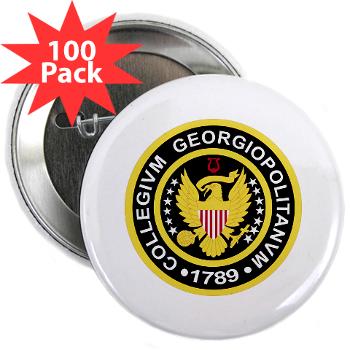 GU - M01 - 01 - SSI - ROTC - Georgetown University - 2.25" Button (100 pack)