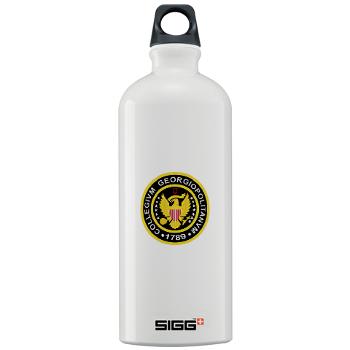 GU - M01 - 03 - SSI - ROTC - Georgetown University - Sigg Water Bottle 1.0L - Click Image to Close